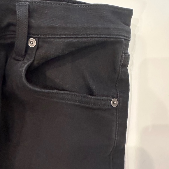 Citizens of Humanity Isola Mid Rise Cropped Boot Jean 
In Plush Black Sz 30 - Picture 8 of 12